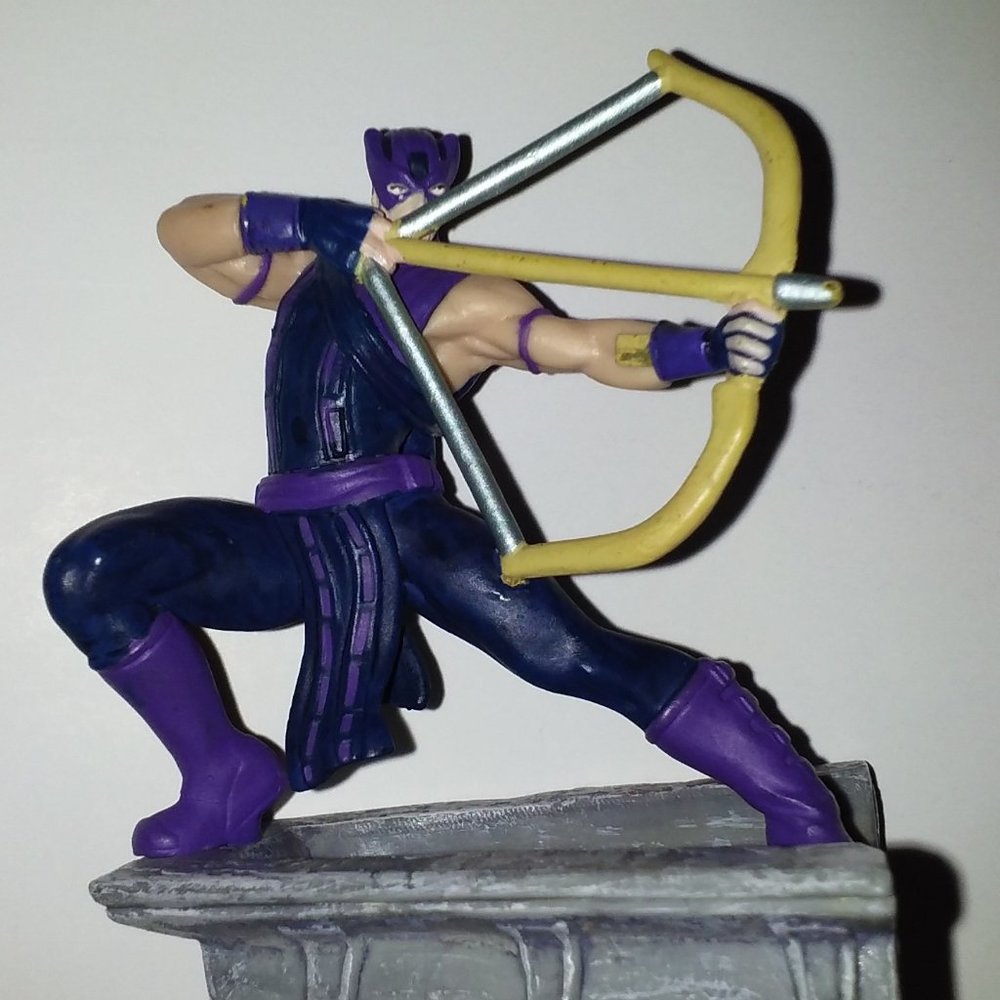 Hawkeye PVC Cake Toppers Figure Disney Marvel 3 inch